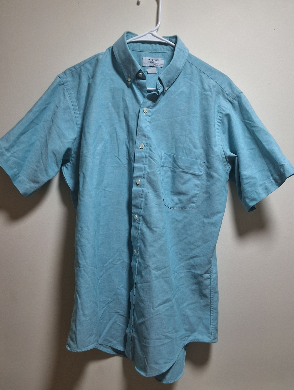 Vintage Arrow Brigade Blue Oxford Shirt
